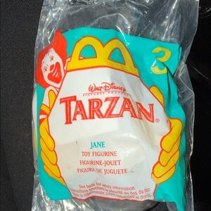 McDonald’s Tarzan Happy Meal Toy #3 Jane New In Bag